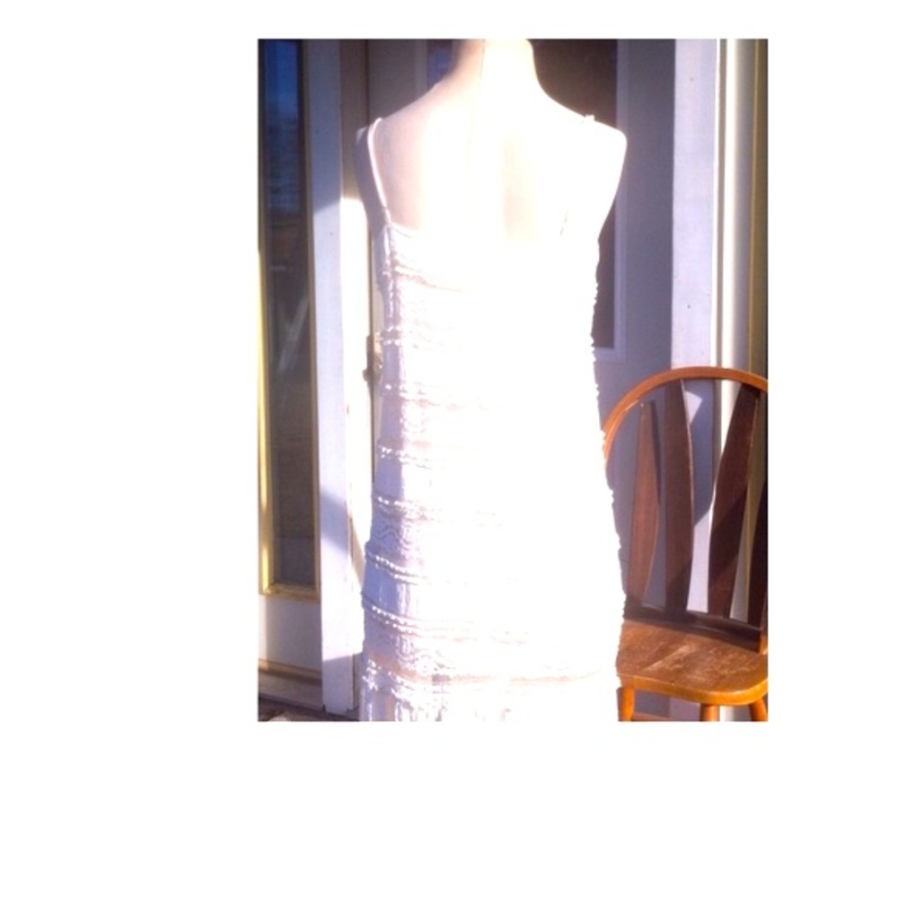 NWOTGS 🎀HEM & THREAD🎀 LACEY COTTEN BLEND🎀LINED - Picture 4 of 5
